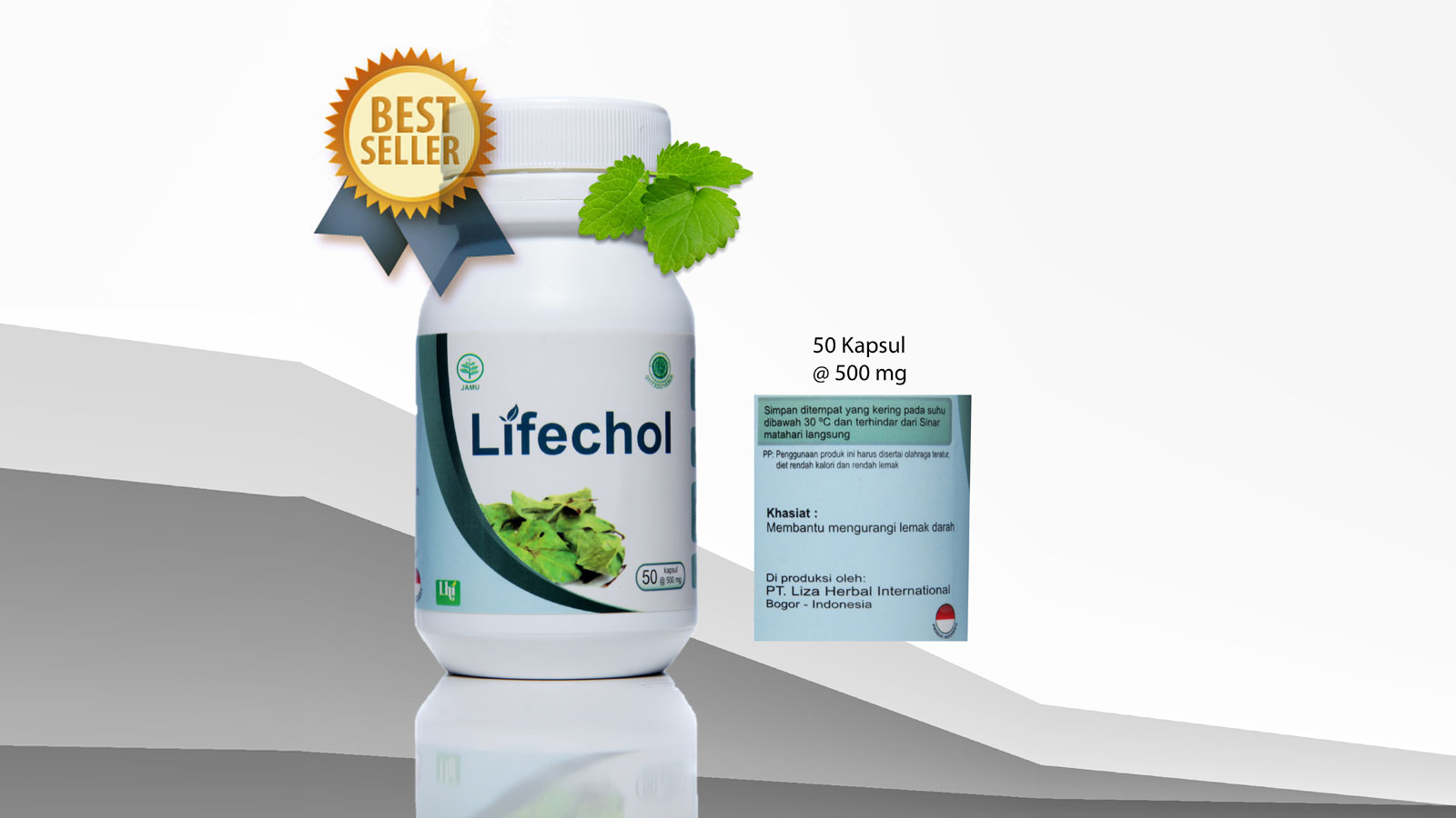 Lifechol â€¢ Kapsul Obat Ekstral Herbal â€¢ PMA Life